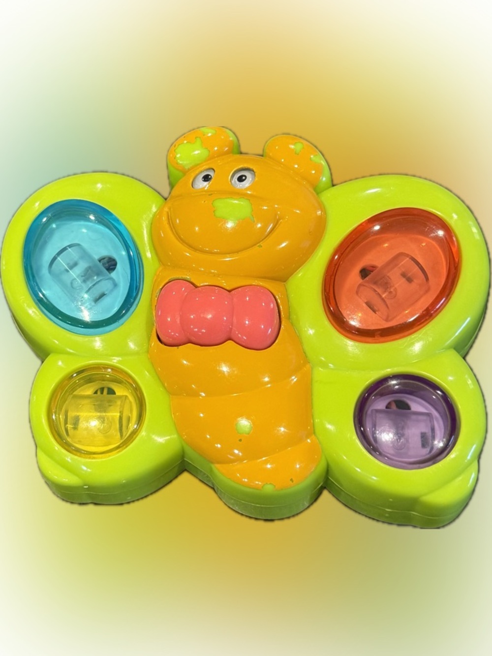 Vintage Redbox Musical Light-Up Butterfly Play Toy for Girl's & Boy's Toddlers